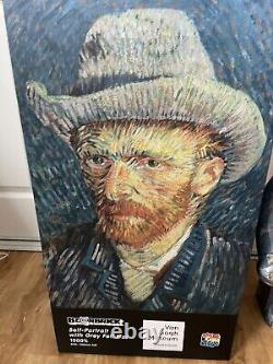 1000%Medicom Bearbrick Vincent Van Gogh Museum Self-Portrait Grey Hat Be@rbrick