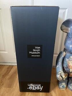 1000%Medicom Bearbrick Vincent Van Gogh Museum Self-Portrait Grey Hat Be@rbrick