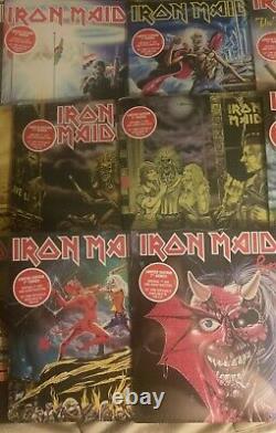 (15) Iron Maiden 7 Vinyl NEW SEALED, Aces, Wrathchild, Hills, Purgatory, Beast, Free