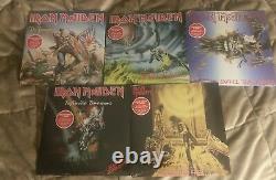 (15) Iron Maiden 7 Vinyl NEW SEALED, Aces, Wrathchild, Hills, Purgatory, Beast, Free