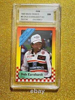 1989 Maxx Dale Earnhardt Special Edition Rookie 6 Goat Cgs 10 Mint Gem Rare Stor