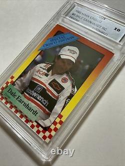 1989 Maxx Dale Earnhardt Special Edition Rookie 6 Goat Cgs 10 Mint Misprint Rare