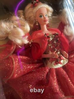 1993 Happy Holidays Special Edition Barbie Doll NIB SEALED MISPRINT