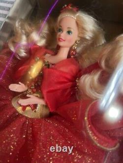 1993 Happy Holidays Special Edition Barbie Doll NIB SEALED MISPRINT