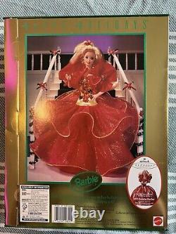 1993 Happy Holidays Special Edition Barbie Doll NIB SEALED MISPRINT