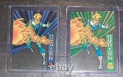 1994 Marvel Universe Human Torch #2 Suspended Animation VARIANT PROMO Card 1993