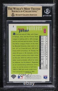 1995 Collector's Choice Special Edition Derek Jeter #2 BGS 9.5 GEM MINT HOF