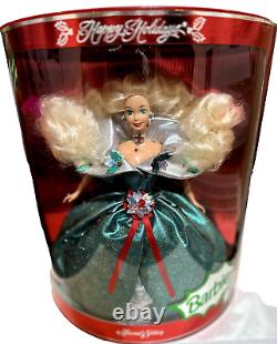 1995 Happy Holidays Special Edition Barbie Dool (14123) Rare Green & Blue Eyes