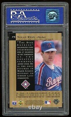 1995 UD Upper Deck Special Edition Gold 175 Nolan Ryan PSA 10 Gem Mint Baseball