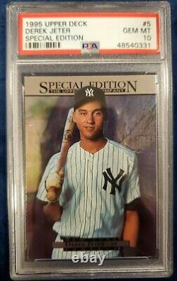 1995 Upper Deck Derek Jeter Rookie Special Edition #5 PSA 10 GEM MT