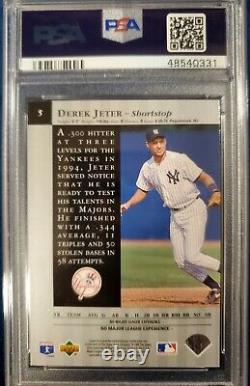 1995 Upper Deck Derek Jeter Rookie Special Edition #5 PSA 10 GEM MT