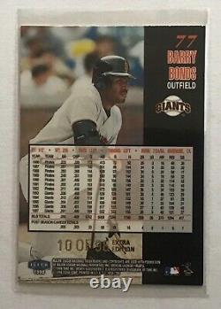 1998 Sports Illustrated World Series Fever Barry Bonds #77 Hof Extra Edition /98