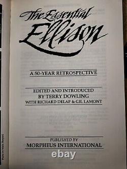 2001, THE ESSENTIAL ELLISON A 50-YEAR RETROSPECTIVE, Expanded, Harlan Ellison