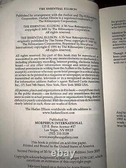 2001, THE ESSENTIAL ELLISON A 50-YEAR RETROSPECTIVE, Expanded, Harlan Ellison