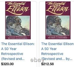 2001, THE ESSENTIAL ELLISON A 50-YEAR RETROSPECTIVE, Expanded, Harlan Ellison