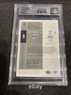 2002-03 SP Game-Used Michael Jordan Special Significance AUTO /50 BGS 8.5