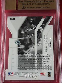 2004 Donruss Elite Extra Edition MIGUEL CABRERA Auto BGS 9.5 Gem MT 10 #1/5