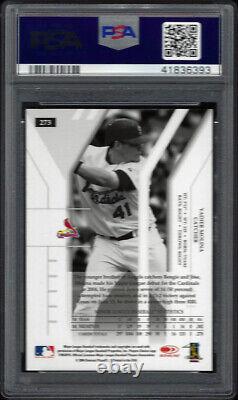 2004 Elite Extra Edition 273 Yadier Molina AUTO RC /1000 Graded PSA 10 LOW POP