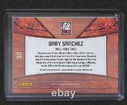2010 Donruss Elite Extra Edition Private Signings #30 Gary Sanchez No 76 of 149