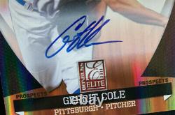 2011 Donruss ELITE GERRIT COLE RC AUTO #/515 Autograph EXTRA EDITION ROOKIE