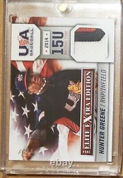 2014 Elite Extra Edition USA 15U Game Jerseys Prime Hunter Greene 1 of 1