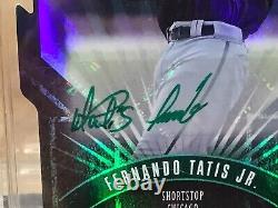 2015 Elite Extra Edition Emerald DC Green Auto Fernando Tatis Jr 19/25 BGS