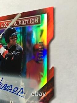 2015 Elite Extra Edition Yoan Moncada Aspirations Die Cut Auto /100 RC