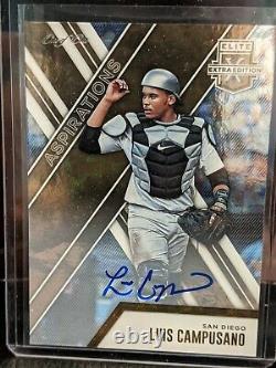 2017 Elite Extra Edition ASPIRATIONS GOLD AUTO Luis Campusano #1/1