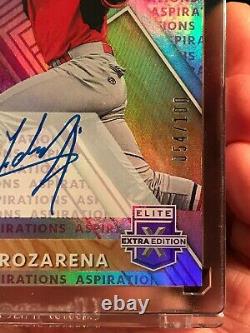 2019 Panini Elite Extra Edition RANDY AROZARENA AUTO ASPERATIONS RC #99 SP #/100