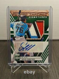 2020 Elite Extra Edition Future Threads Jesus Sanchez Auto /5 Patch RC 2/5