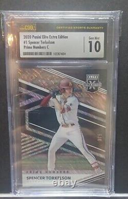 2020 Elite Extra Edition Prime Numbers c #1 Spencer Torkelson 3/5