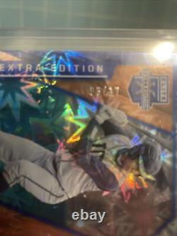 2021 Elite Extra Edition Jordan Lawlar Card #6 Blue Starburst 3/17