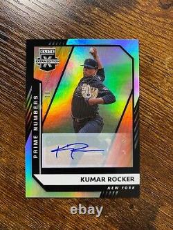 2021 Elite Extra Edition KUMAR ROCKER auto /240 Rangers autograph 1st round pick