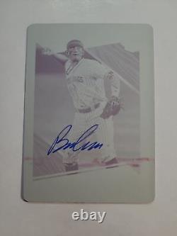 2022 Elite Extra Edition Auto Printing Plate #8 Brooks Lee 1/1 One of One -Twins