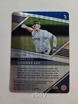 2022 Elite Extra Edition Auto Printing Plate #8 Brooks Lee 1/1 One of One -Twins