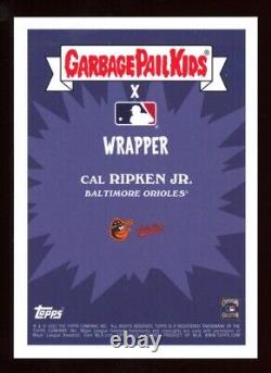 2023 Topps MLB x GPK Series 3 CAL RIPKEN JR #5 WRAPPER ART SSP DAVID GROSS