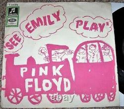 3 rare Singles PINK FLOYD 1967 1977 See Emily Play CH SPECIAL Edition -Money