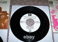 3 rare Singles PINK FLOYD 1967 1977 See Emily Play CH SPECIAL Edition -Money