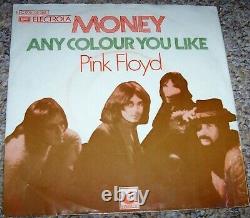 3 rare Singles PINK FLOYD 1967 1977 See Emily Play CH SPECIAL Edition -Money