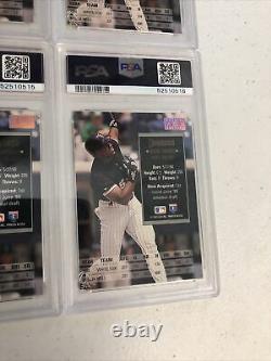 4-Frank Thomas White Sox 1994 Donruss Special Edition Gold PSA Graded MINT 9\uD83D\uDD25