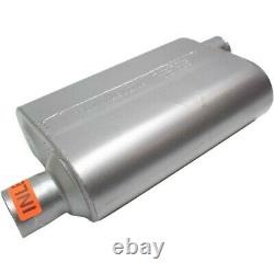 8042443 Flowmaster Muffler New for Chevy Olds Blazer Cutlass Oval Ford Mustang
