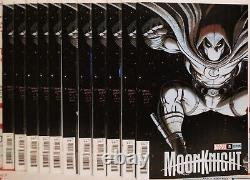 9x COPIES MOON KNIGHT #5 ARTHUR ADAMS 125 VARIANT NM- MARVEL COMICS 2021