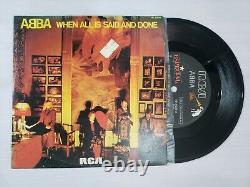 ABBA? When All Is Said And Done BRAZIL SPECIAL EDITION 7 Vinyl Single voyage