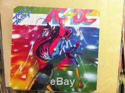 AC DC High Voltage Mega Rare 12 Picture Disc Shaped Promo LP