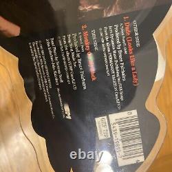 AEROSMITH Dude Looks Like A Lady 1986 UK SHAPED VINYL PICTURE DISC