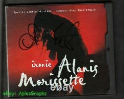 ALANIS MORISSETTE. Iconic (Special Limited-Edition Maxi-Single) SIGNED CD