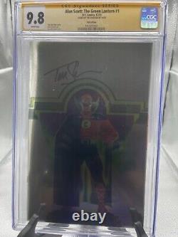 Alan Scott Green Lantern #1 signed by TIM SHERIDAN