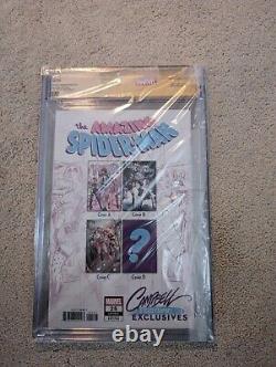 Amazing Spider-Man #25 CGC 9.8 SS J Scott Campbell Cover A Spider-man Label