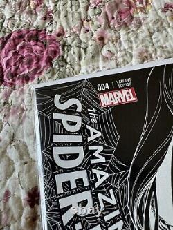 Amazing Spider-Man #4, 1st Appearance of Silk Campbell Negative Variant 2014