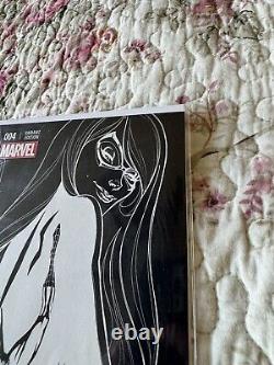 Amazing Spider-Man #4, 1st Appearance of Silk Campbell Negative Variant 2014